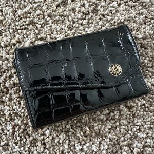 Henri Bendel Black Card Holder
